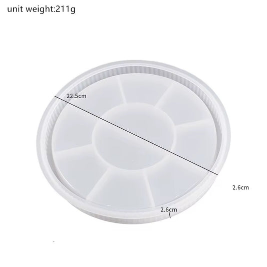 Round shape silicone mold