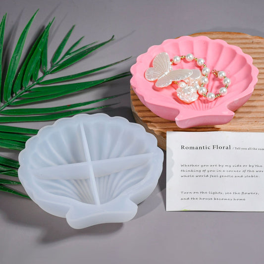 1 pc Shell plate silicone mold